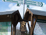 Rad- und Wanderwege am Rennsteig.